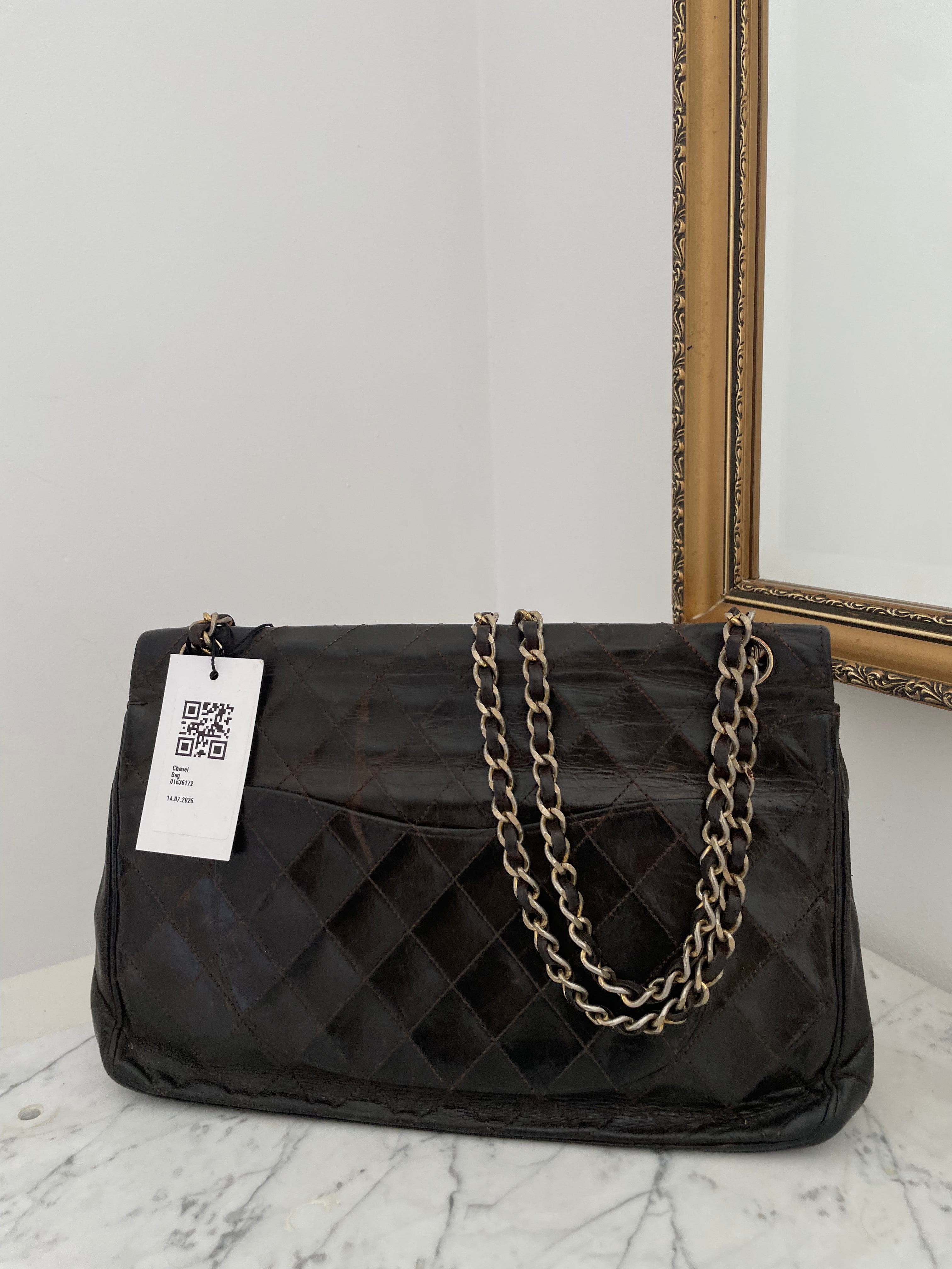 Chanel Black Quilted Chain Shoulder Bag