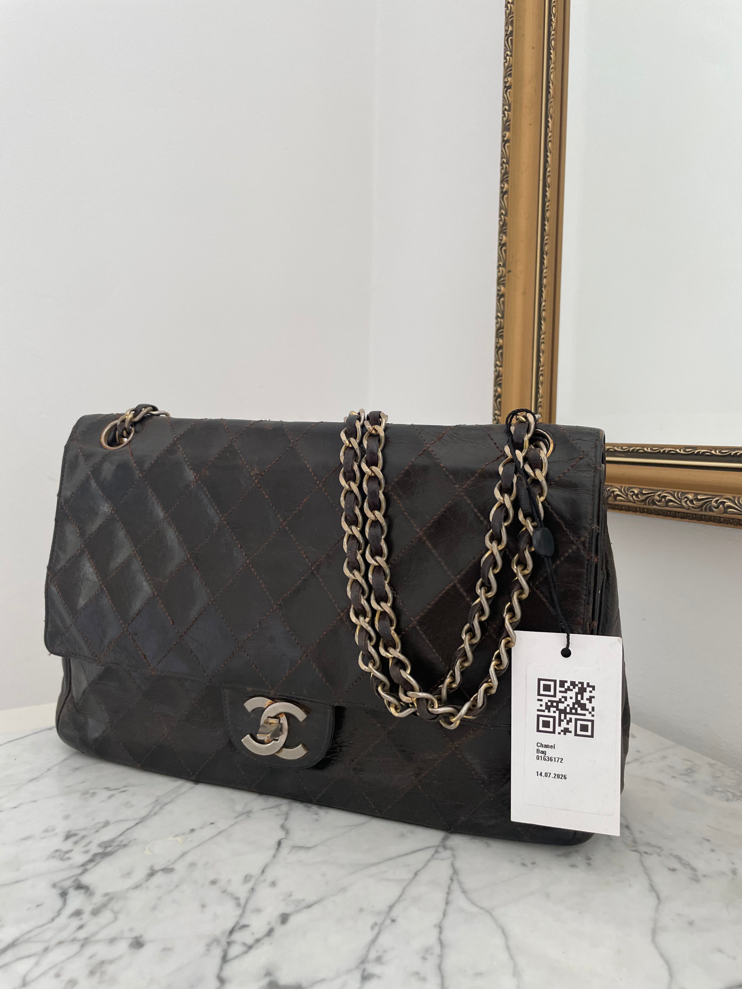 Chanel Black Quilted Chain Shoulder Bag