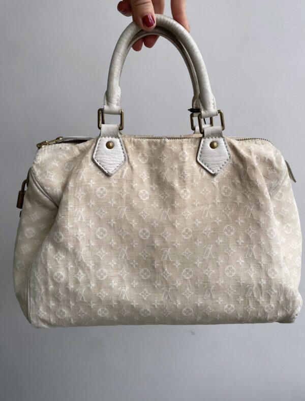 Louis Vuitton Speedy 35 White Monogram Canvas – Iconic Elegance in Every Detail
